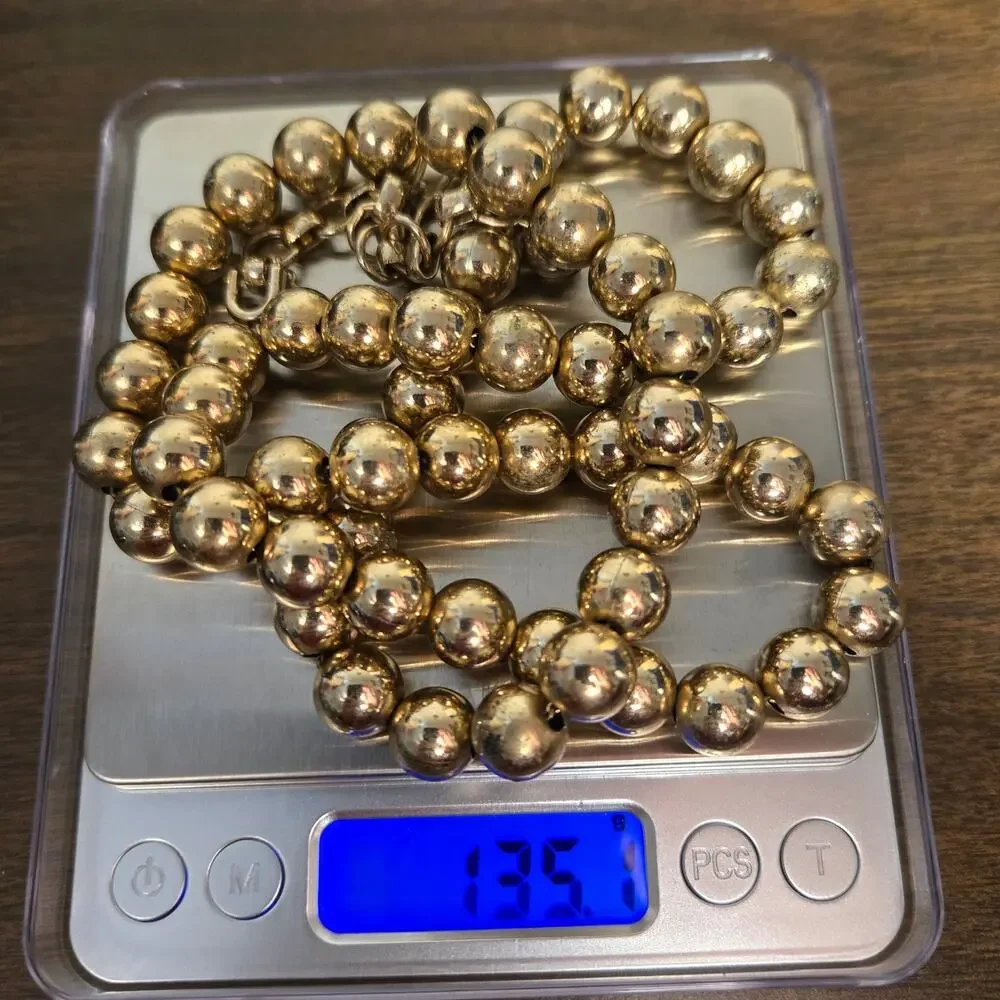 Monet Gold-Tone Two-Strand Beaded Necklace